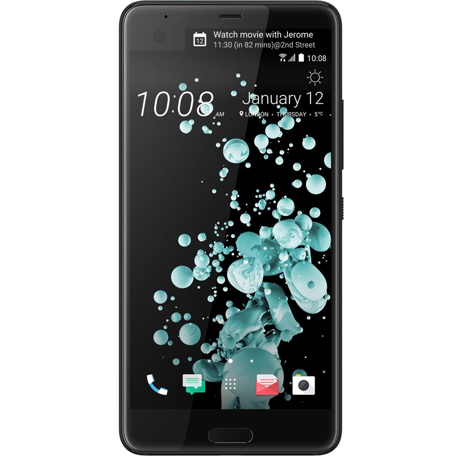 Puhelimet - HTC U Ultra 64GB - Brilliant Black - 99HALT015-00