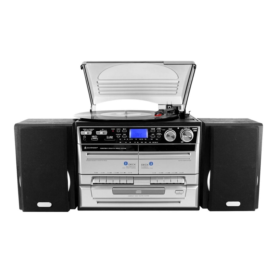 Levysoitin - soundmaster MCD 4500 - Levysoitin hopea - MCD4500