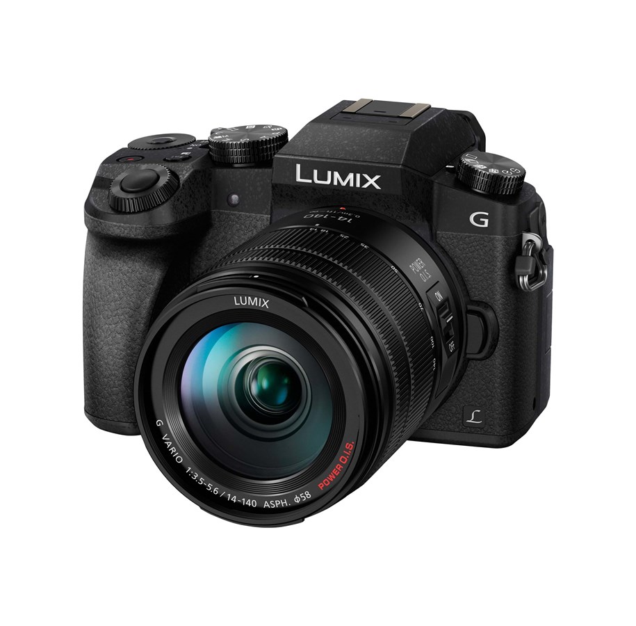 Kamerat - Panasonic Lumix DMC-G7 14-140mm - Black - DMC-G7HEC-K