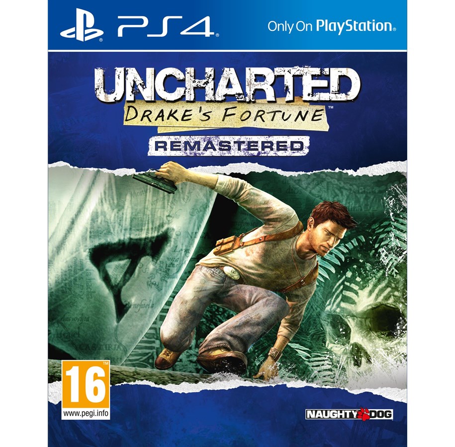 Pelit - Uncharted: Drake's Fortune Remastered - Sony PlayStation 4 - Toiminta/Seikkailu - 0711719803362