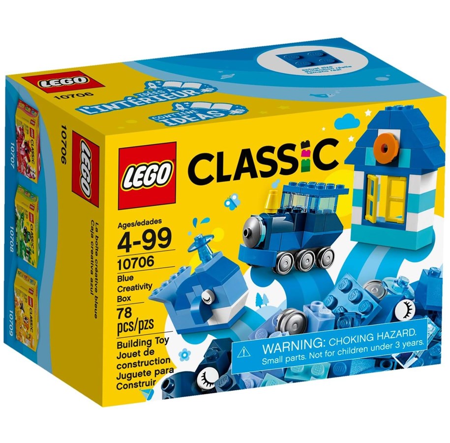 LEGO®  - LEGO Classic 10706 10706 Sininen luovuuden laatikko - 10706
