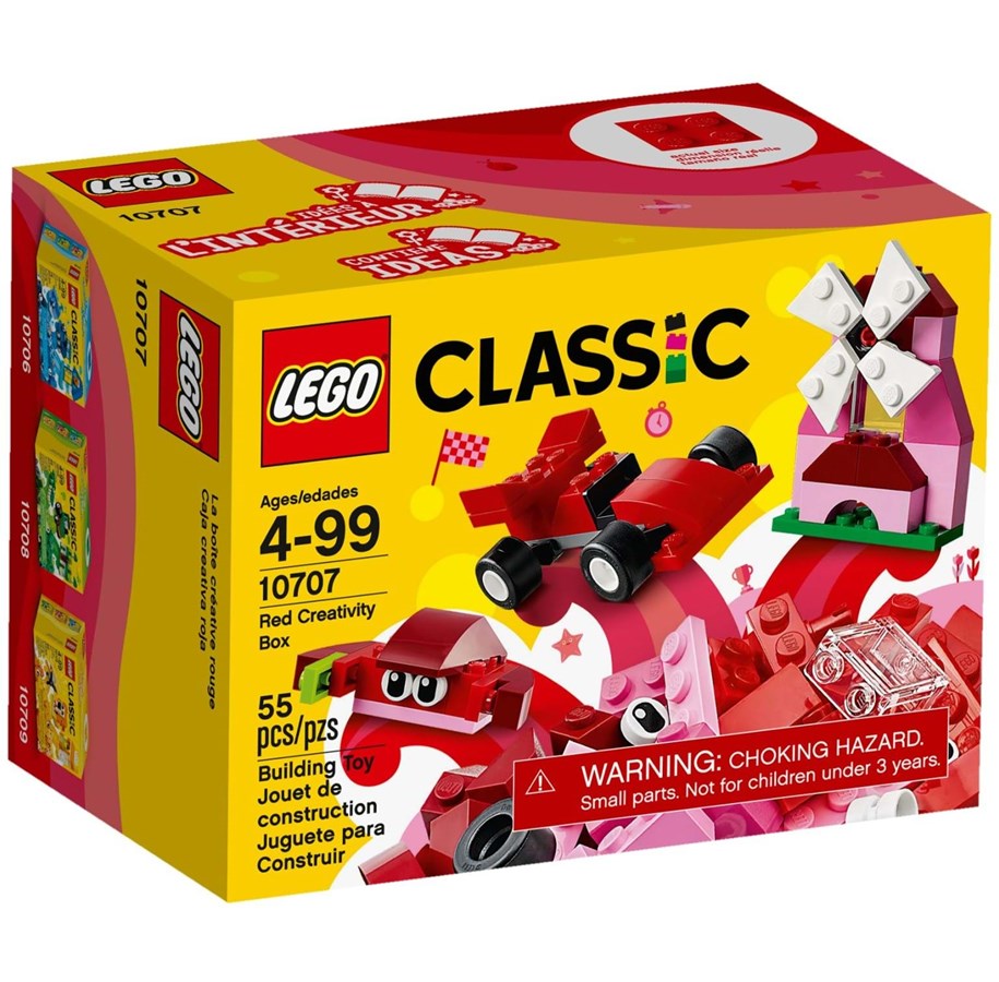LEGO®  - LEGO Classic 10707 10707 Punainen luovuuden laatikko - 10707