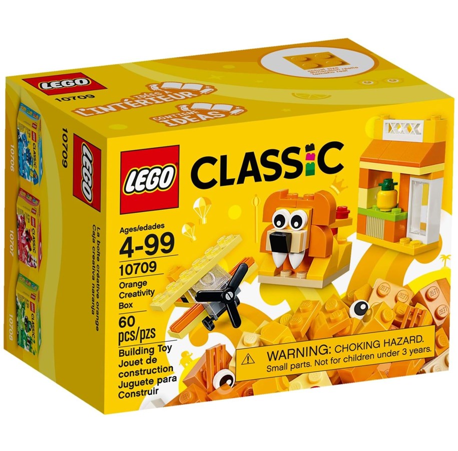 LEGO®  - LEGO Classic 10709 10709 Oranssi luovuuden laatikko - 10709