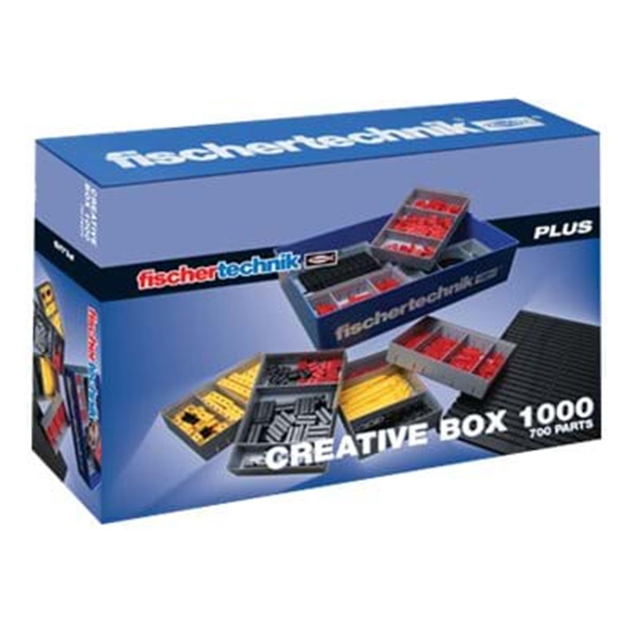 Rakennussarjat - Fischertechnik PLUS Creative Box 1000 - 91082
