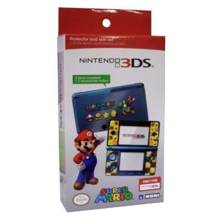 Pelit - lisävarusteet - HORI 3DS Mario suojus- ja kuoripakkaus - Miscellaneous Lisävarusteet pelikonsoleille - Nintendo 3DS - 3DS-082U