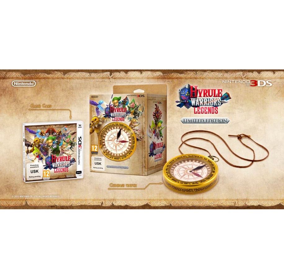 Pelit - Hyrule Warriors Legends - Limited Edition - Nintendo 3DS - Toiminta - 2232666