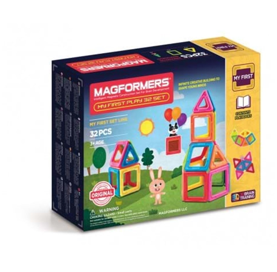 Rakennussarjat - Magformers My First Play - 32 pcs - 8809465530846