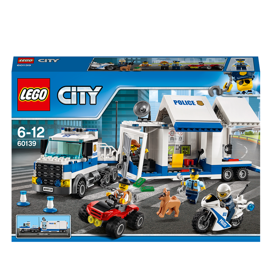 LEGO®  - LEGO City 60139 60139 Liikkuva komentokeskus - 60139