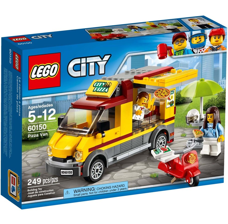 LEGO®  - LEGO City 60150 60150 Pizza-auto - 60150