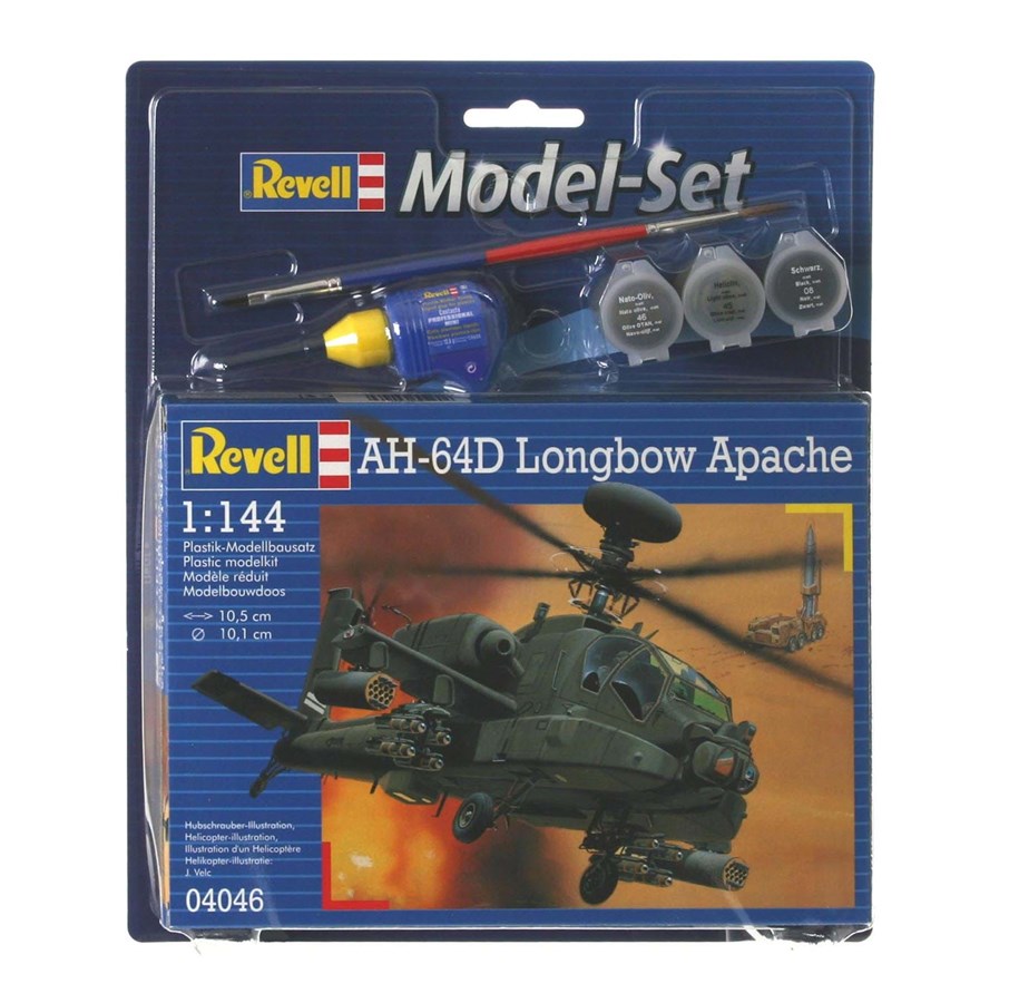 Pienoismallit - Revell Model Set-AH-64 D Longbow Apache - 64046