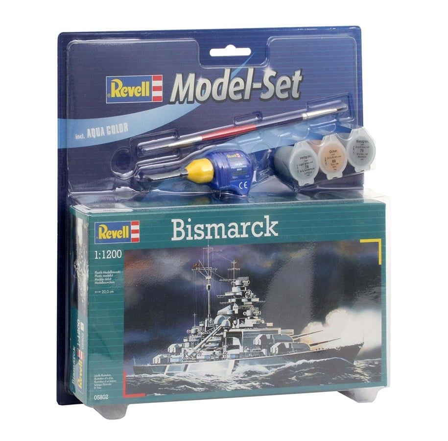 Pienoismallit - Revell Model Set-Bismarck - 65802
