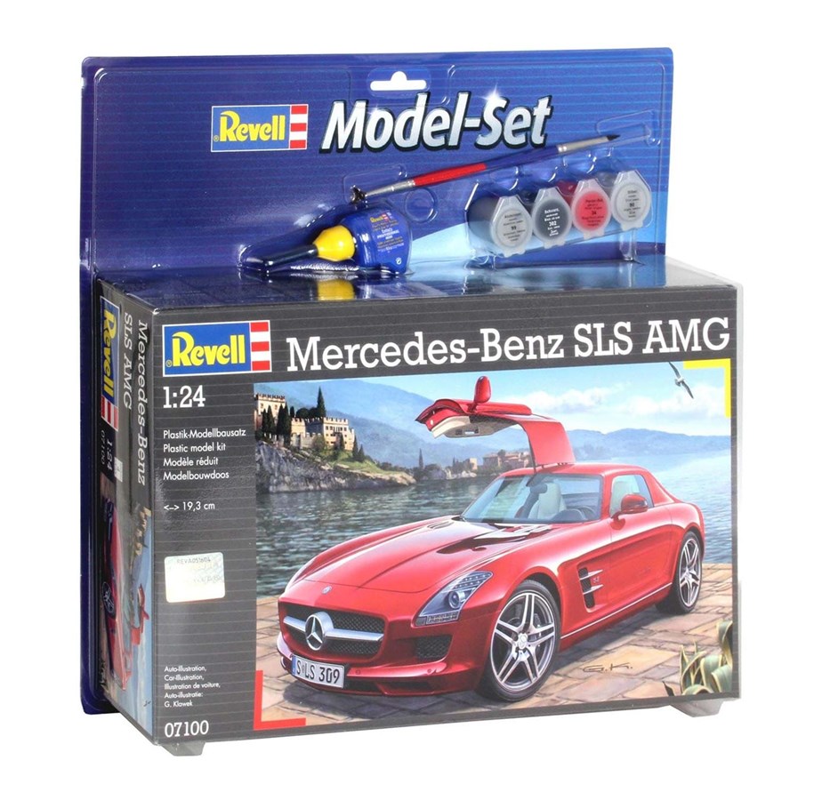 Pienoismallit - Revell Model Set-Mercedes SLS AMG - 67100