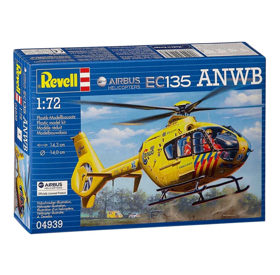 Pienoismallit - Revell Airbus Helicopter EC135 ANWB - 4939