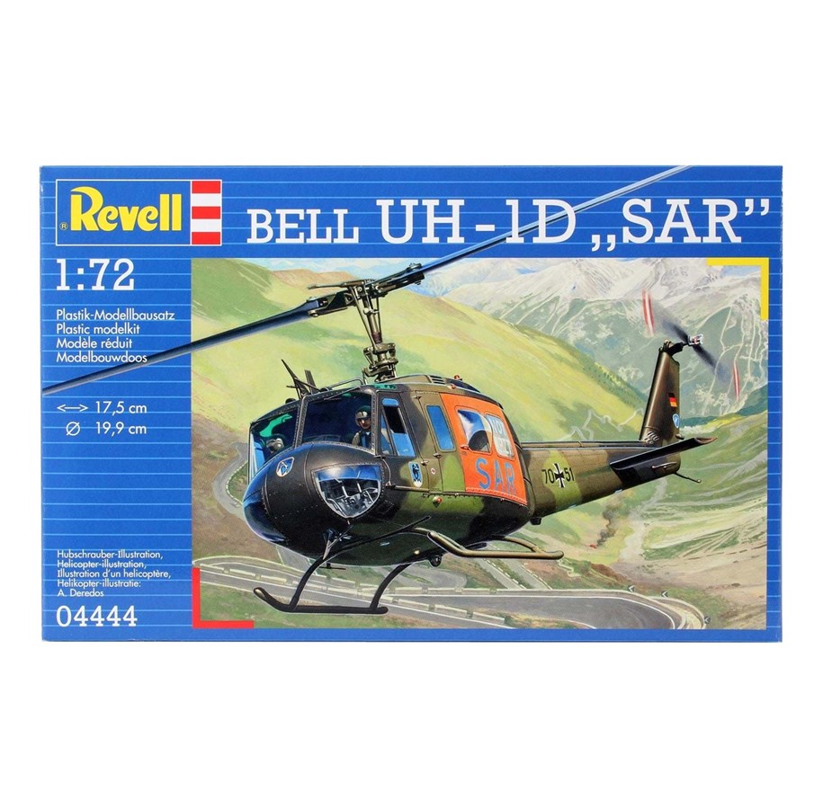 Pienoismallit - Revell Bell UH-1 D SAR - 4444