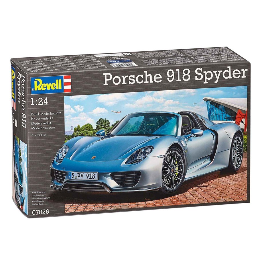 Pienoismallit - Revell Porsche 918 Spyder - 7026
