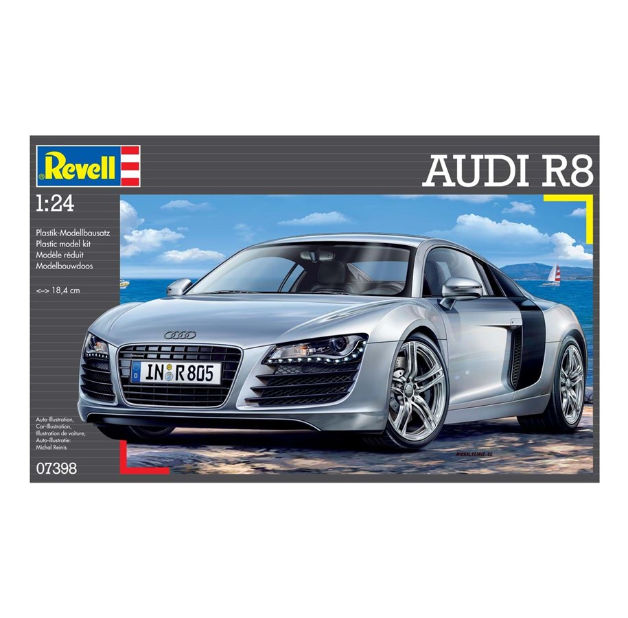 Pienoismallit - Revell Audi R8 - 7398_Revell