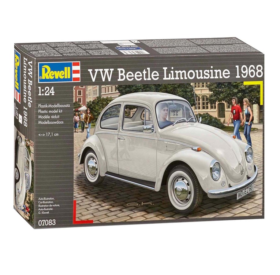 Pienoismallit - Revell Volkswagen Kupla Limusiini 1968 - 7083_Revell
