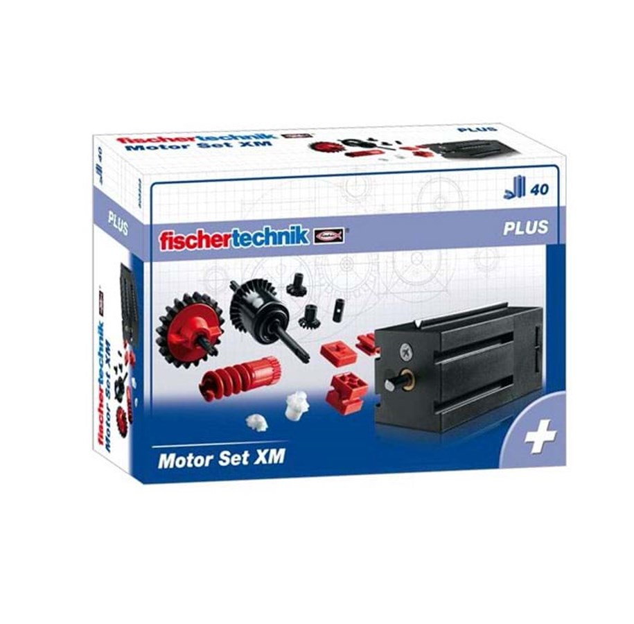 Rakennussarjat - Fischertechnik Plus-Motor Setti XM 40 kpl - 505282