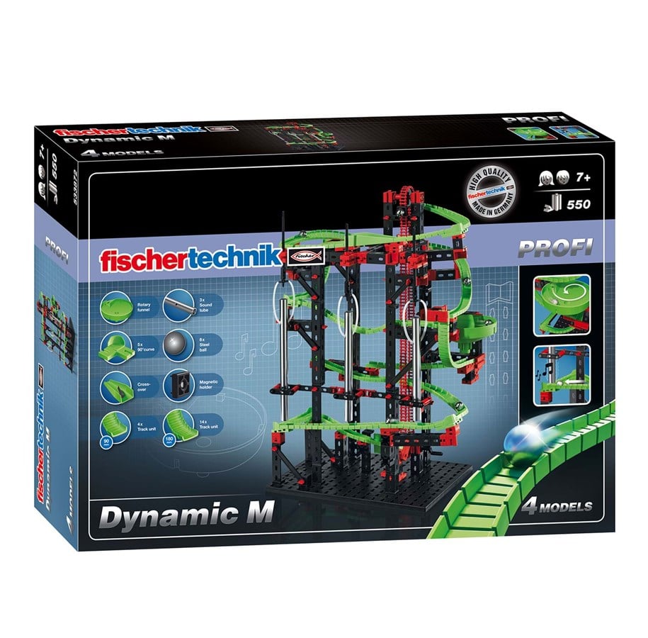 Rakennussarjat - Fischertechnik Dynaaminen Set-M 550 kpl - 533872