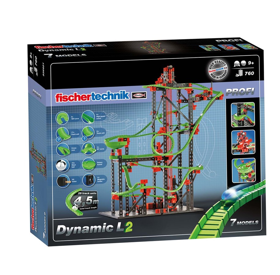 Rakennussarjat - Fischertechnik Dynamic L2 - 760 pcs - 536621