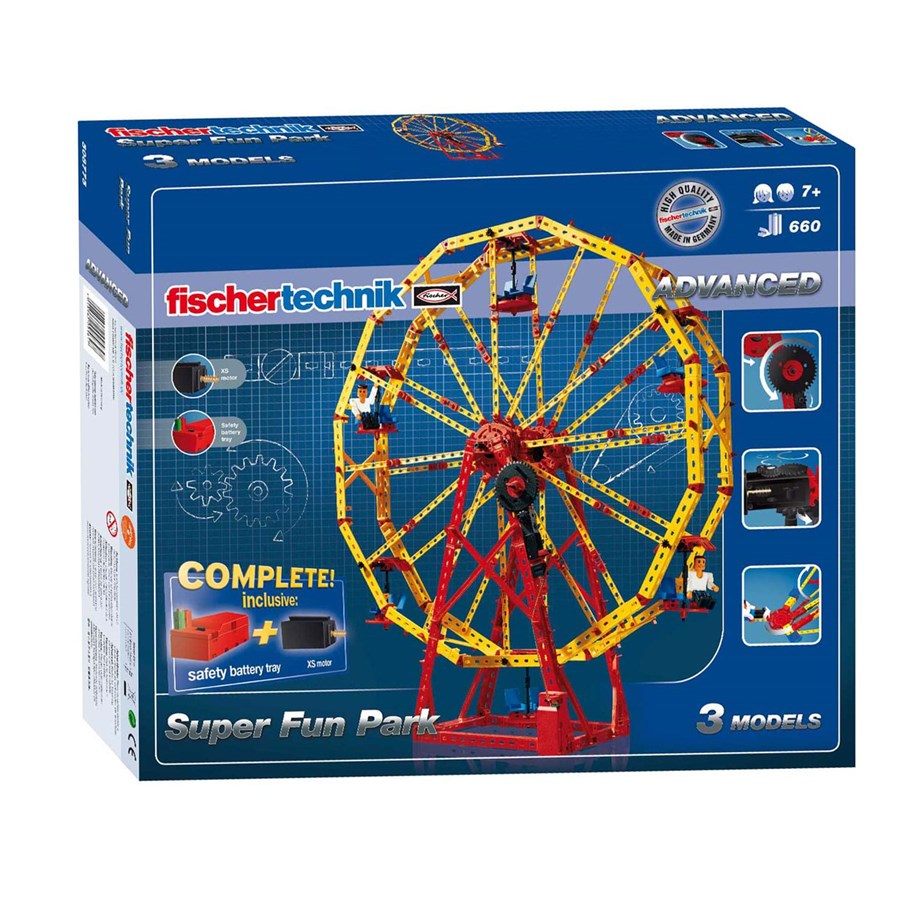 Rakennussarjat - Fischertechnik Advanced-Super Fun Park 660 pcs - 508775