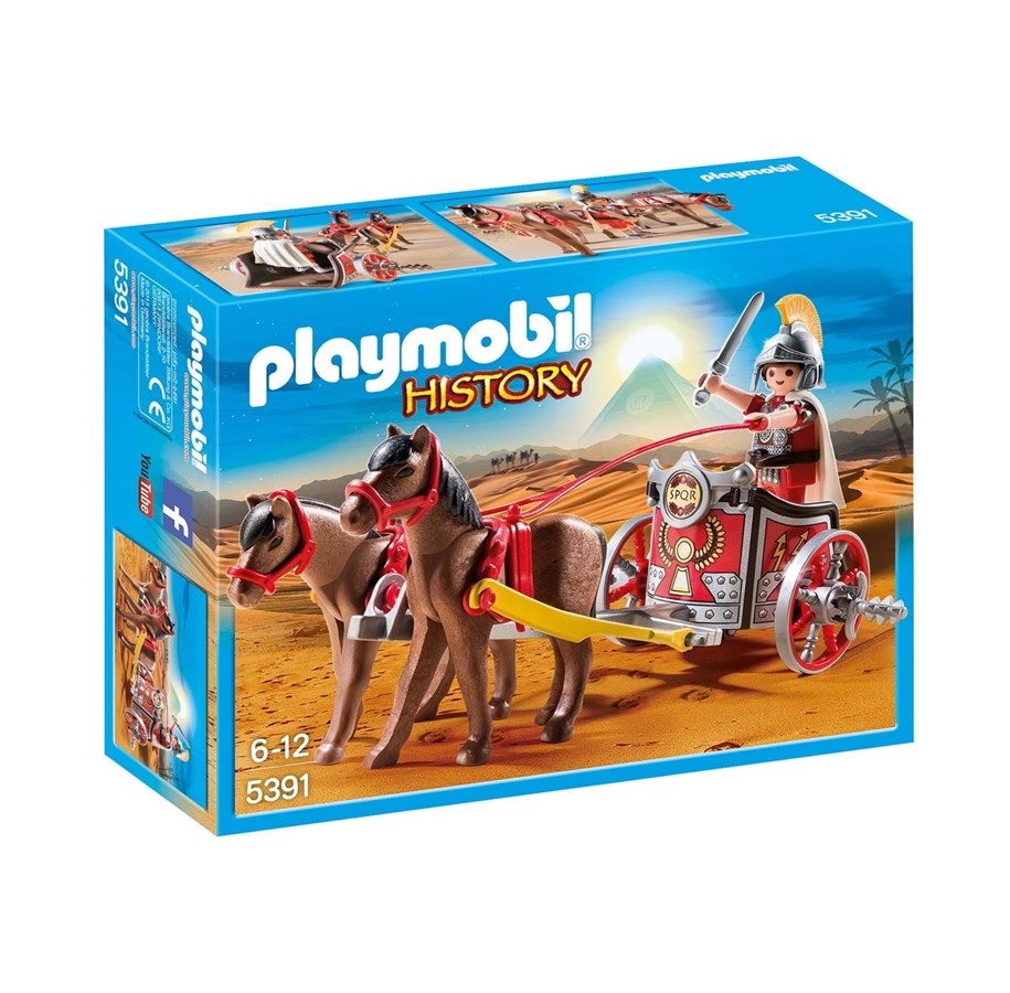 Playmobil - Playmobil - 5391 Roman chariot with Tribune - 5391