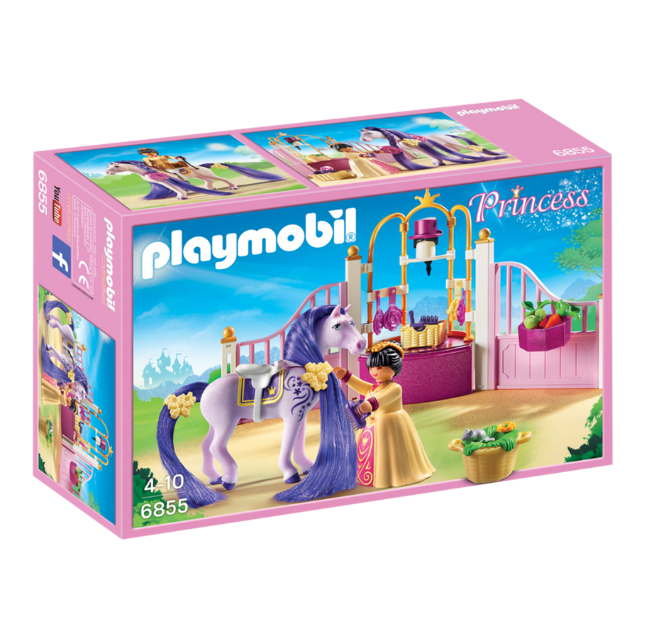 Playmobil - Playmobil Prinsessa - Castle Stable - 6855 - 6855