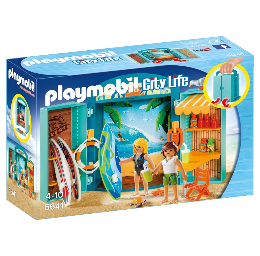 Antennit - Playmobil 5641 Leikkilaatikko ”Surffikauppa“ - 5641