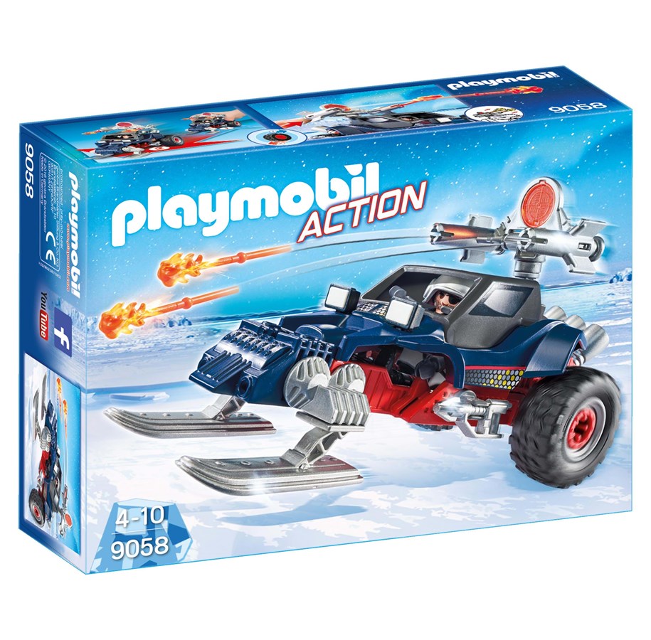 Playmobil - Playmobil Toiminta - 9058 Jäärosvo ja kilpa-auto - 9058