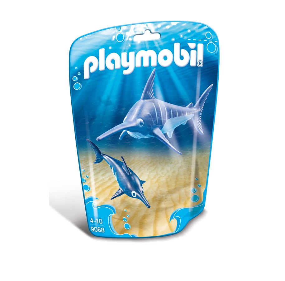 Hahmot - Playmobil 9068 Miekkakala ja poikanen - 9068