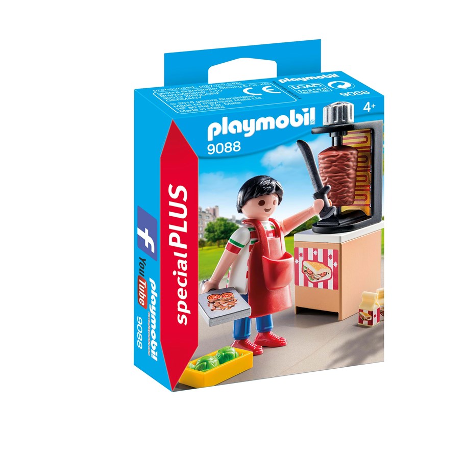 Hahmot - Playmobil Kebab-grilli - 9088