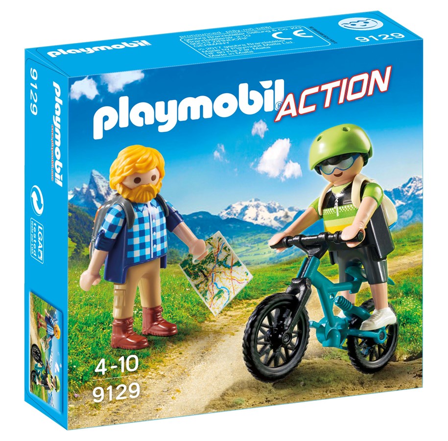 Hahmot - Playmobil Maastopyöräilijä ja patikoija - 9129