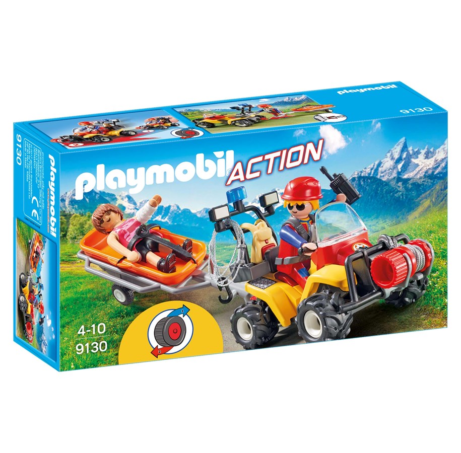 Playmobil - Playmobil Toiminta - Vuoristopelastajien mönkijä - 9130