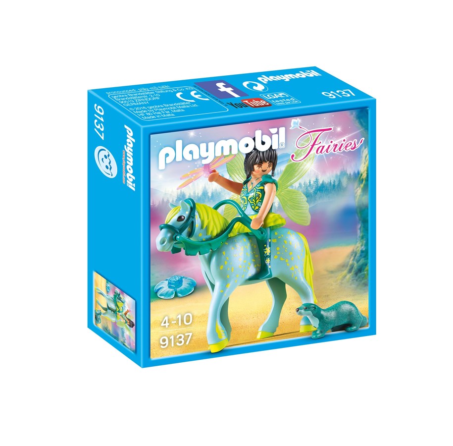Hahmot - Playmobil Taikakeiju ja hevonen - 9137