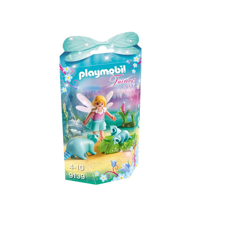Hahmot - Playmobil 9139 Keijutyttö ja pesukarhut - 9139