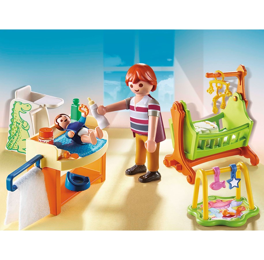 Playmobil - Playmobil Nukkekoti - Lastenhuone ja kehto - 5304