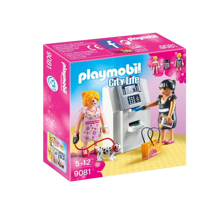 Playmobil - Playmobil Kaupunkielämää - Pankkiautomaatti - 9081