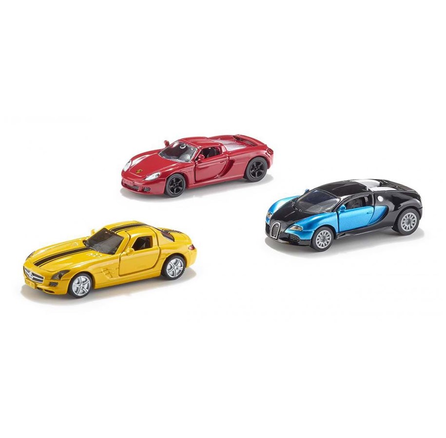 Leluautot - SIKU 6301 Set sports cars 3pcs. - 6301