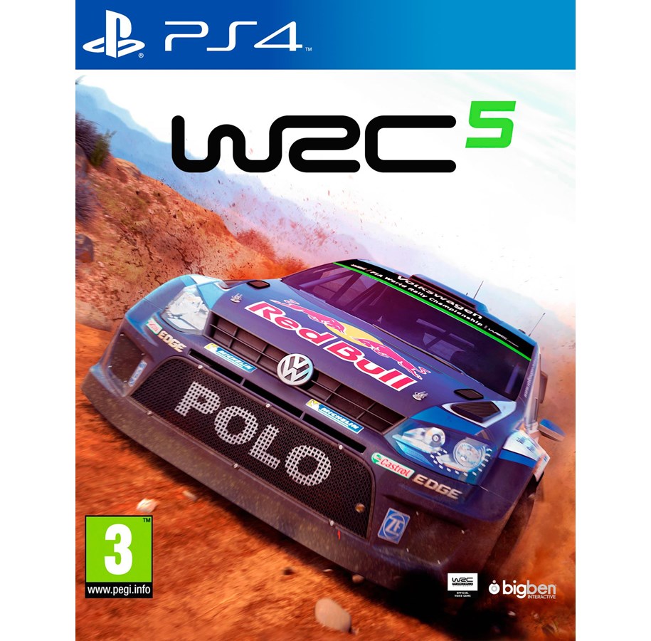 Pelit - WRC 5: FIA World Rally Championship - Sony PlayStation 4 - 12 - Kilpa-ajo - 3499550344707