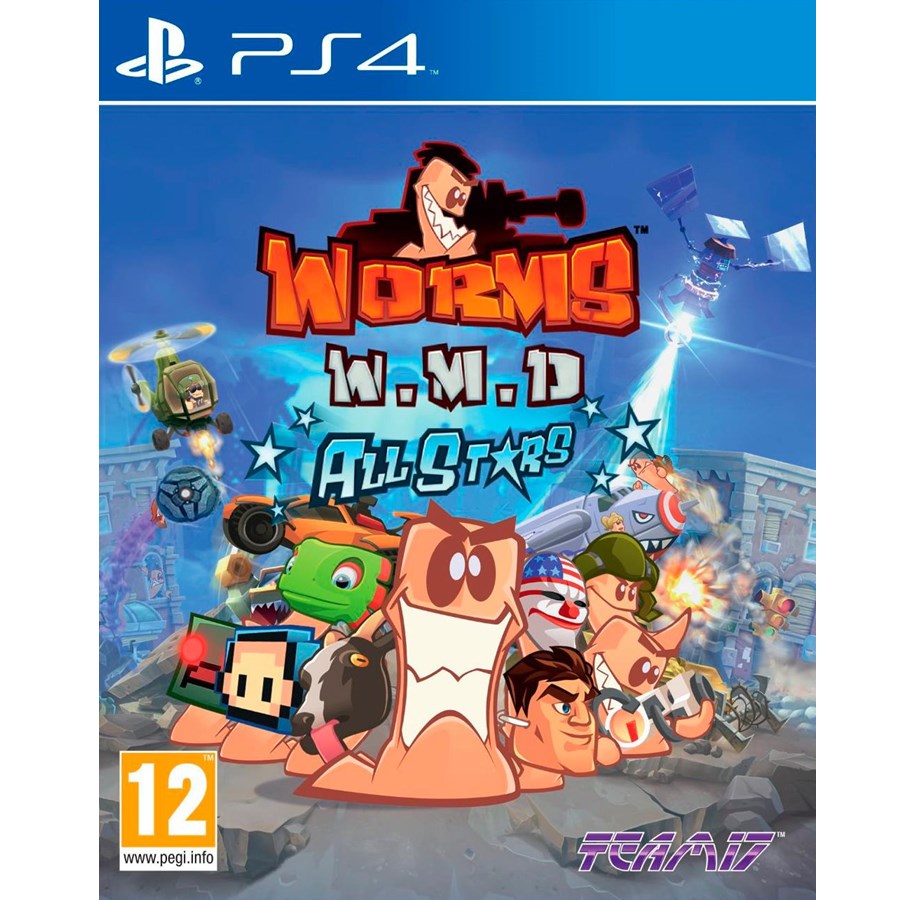 Pelit - Worms: Weapons of Mass Destruction - Sony PlayStation 4 - 01 - Strategia - 5060236963895