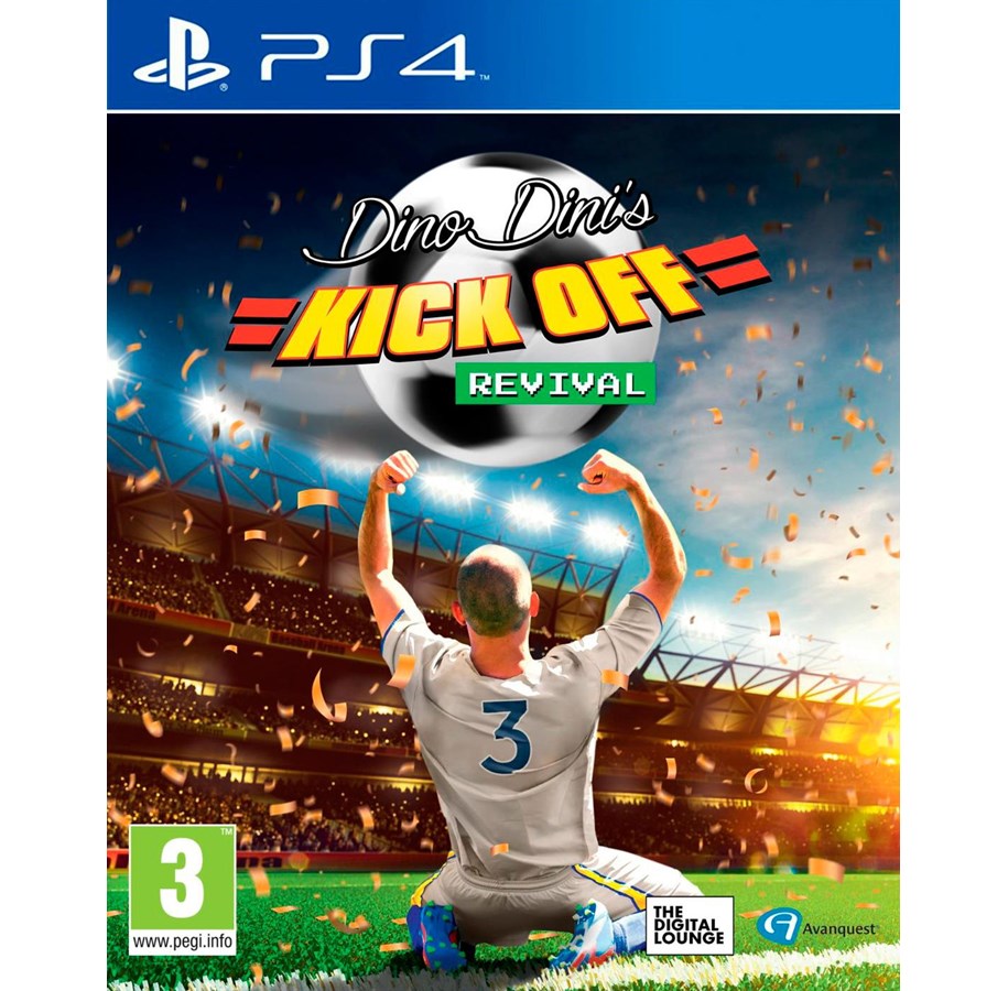 Pelit - Dino Dinin jalkapallokäynnistys uudelleen - Sony PlayStation 4 - Urheilu - 3325120117504