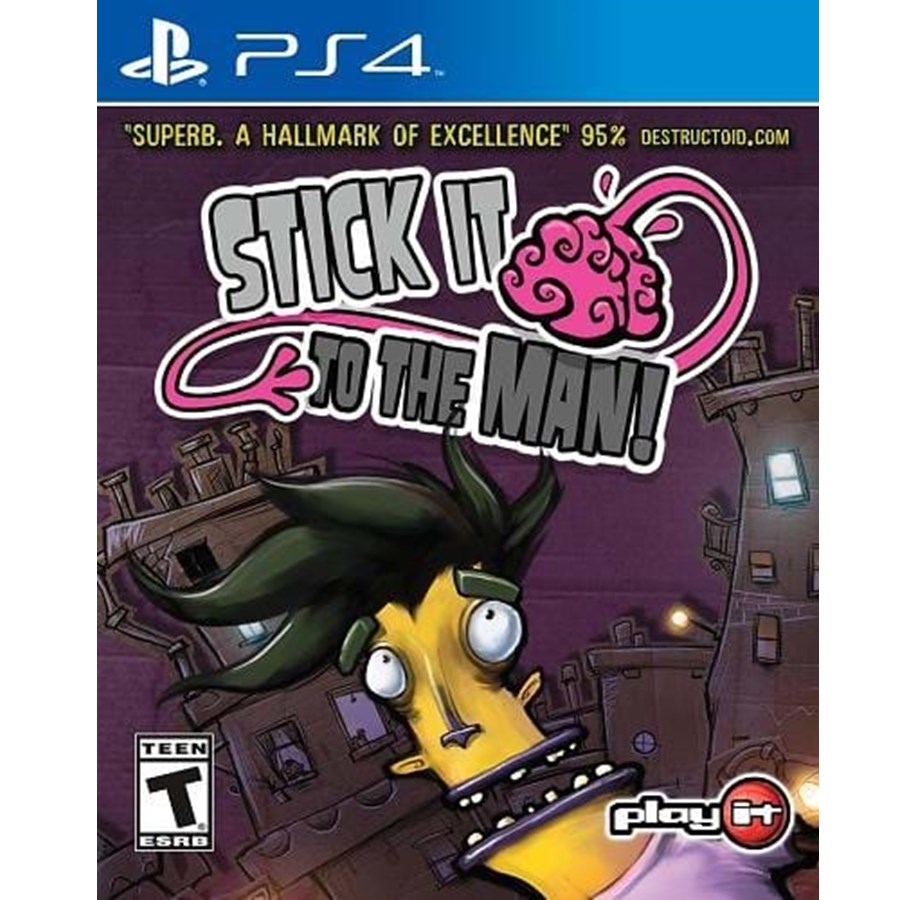 Pelit - Stick it to the Man - Sony PlayStation 4 - Toiminta - 5060057023334