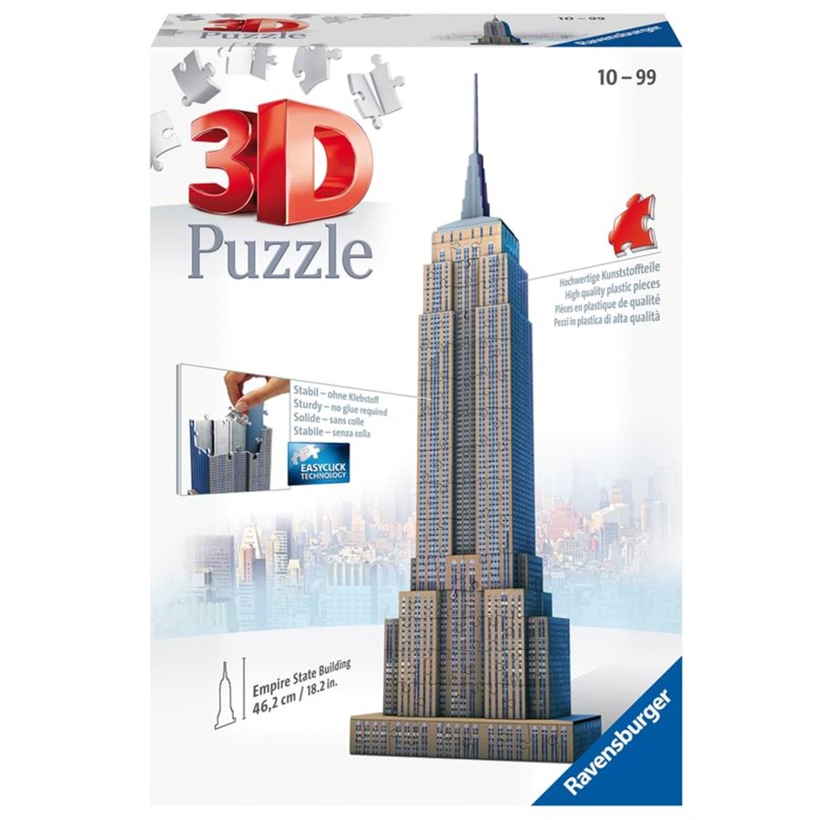 Palapelit - Ravensburger Empire State Building - Empire State -rakennus - 2584426