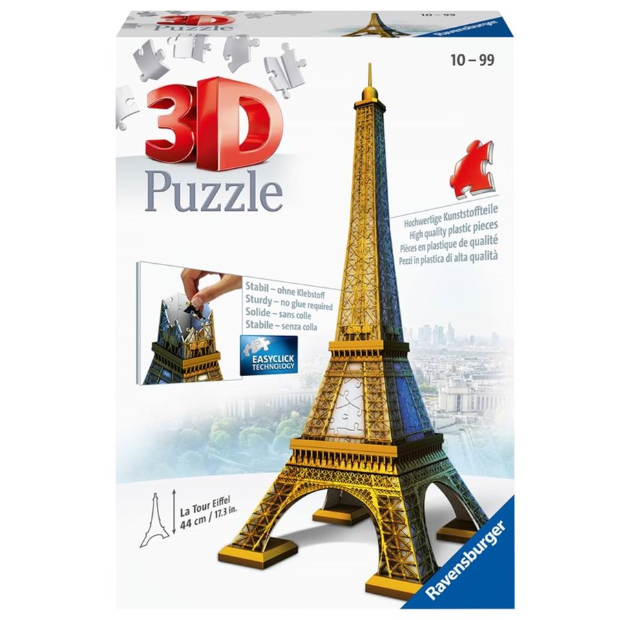 Palapelit - Ravensburger Eiffel-torni 3D Palapeli - 12556