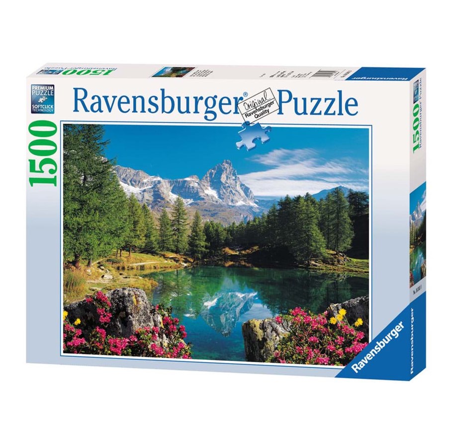 Palapelit - Ravensburger Mountain Lake at Matterhorn 1500pcs - 163410