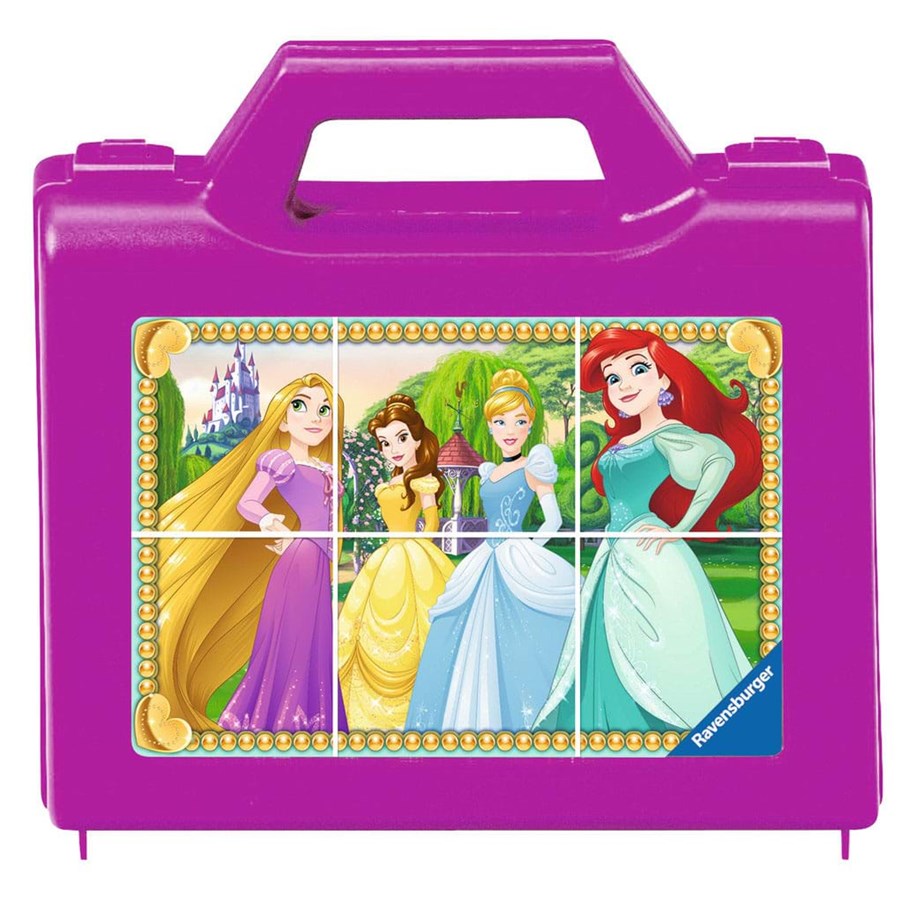 Palapelit - Ravensburger Disney Princess Block Puzzle 6pcs - 74280