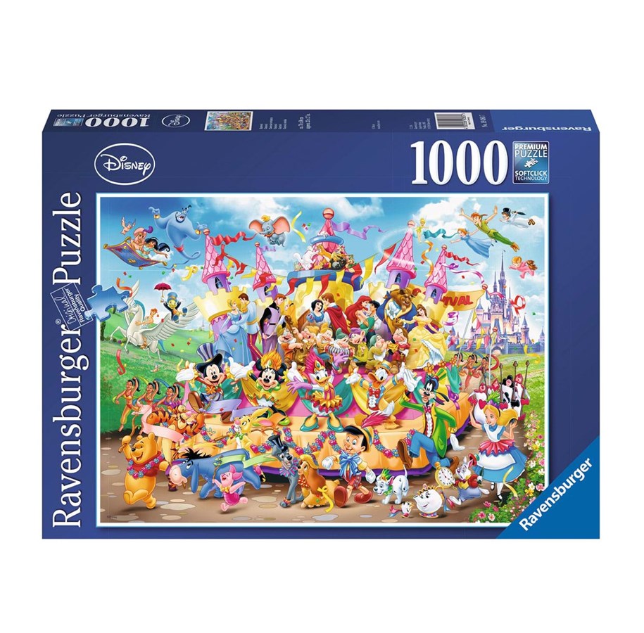 Palapelit - Ravensburger Disney paraati 1000 kpl. - 193837