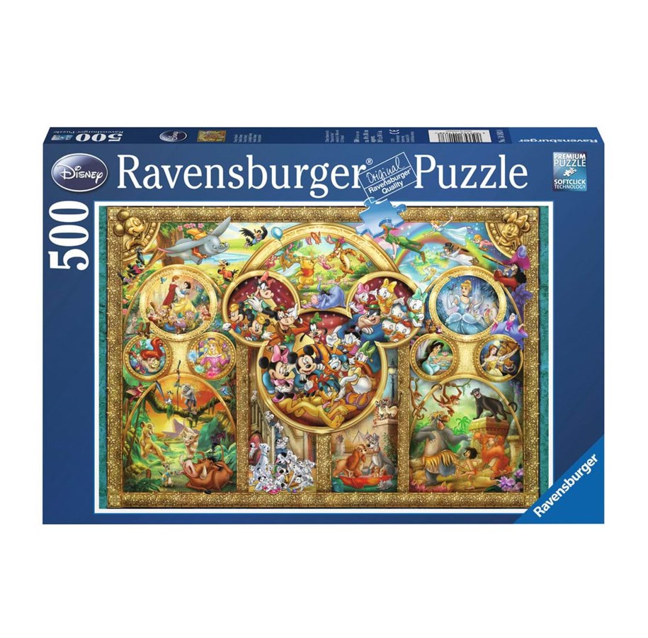 Palapelit - Ravensburger Disney-perhe 500 palaa - 141838