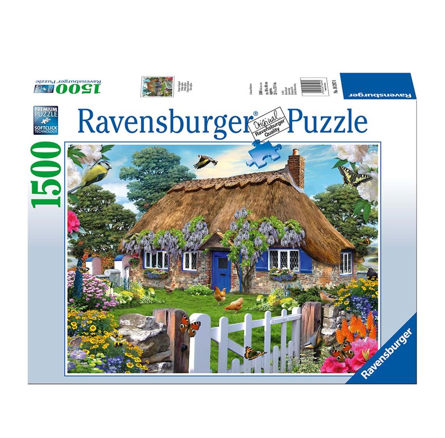 Palapelit - Ravensburger Cottage in England 1500pcs - 162970