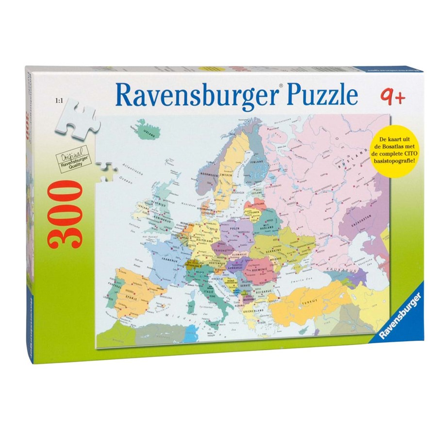 Palapelit - Ravensburger CITO Europe map 300pcs - 131327